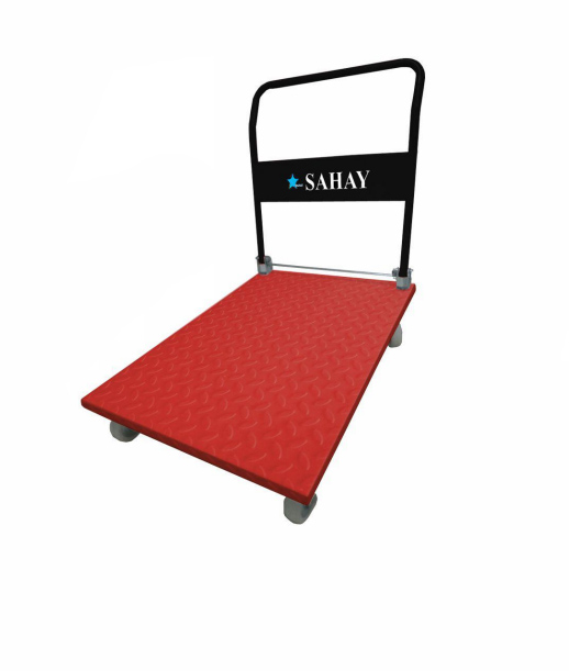 Chequered Metal Platform Trolley | Heavy-Duty & Durable