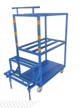 Multistack Picking Trolley with Ladder | Efficient & Safe