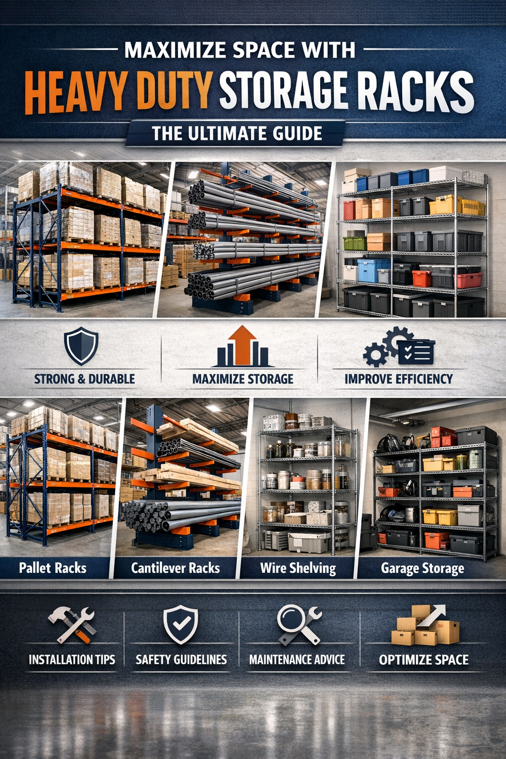 How to Maimize Space with Heavy Duty Storage Racks Ultimate Guide How to Maimize Space with Heavy Duty Storage Racks Ultimate Guide