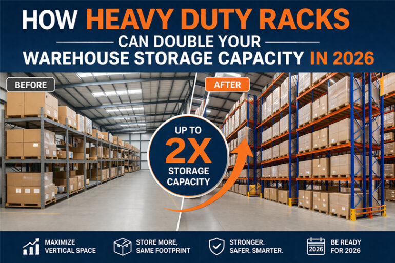 heavy duty racks warehouse storage capacity