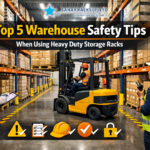 Top 5 warehouse safety tips when using heavy duty storage racks