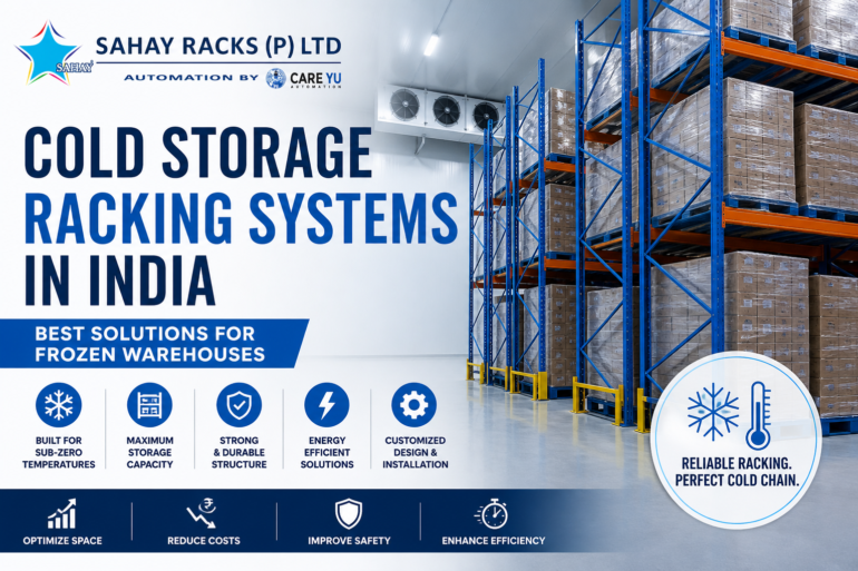 Cold Store Storage Rack Cold Storage Racking Systems in India - Sahay Racks