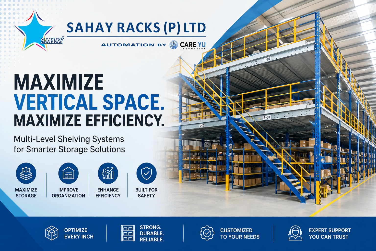 Multi-Level Shelving System