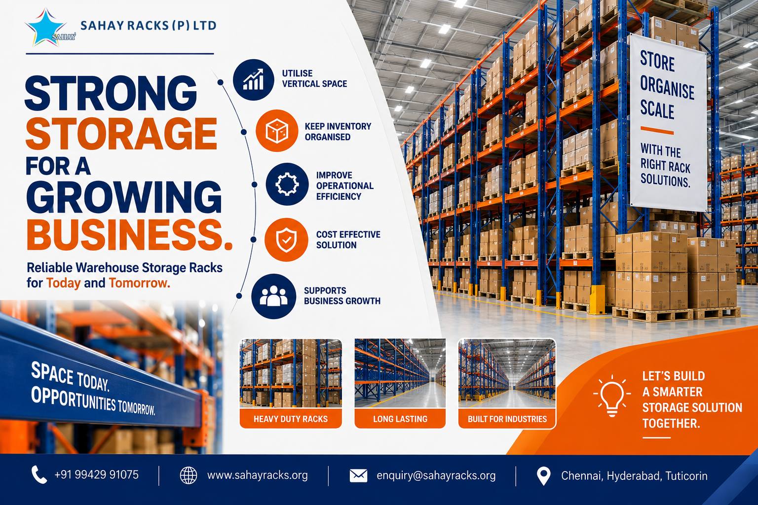Warehouse Storage Racks Supplier for Growing Inventory